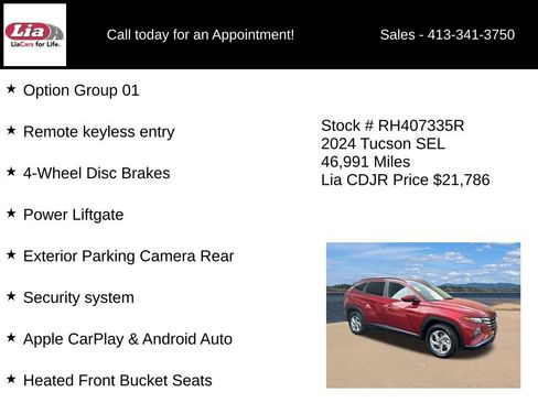 Used 2024 Hyundai Tucson SEL AWD/4WD image 6