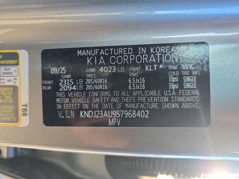 New 2025 Kia Soul LX image 38