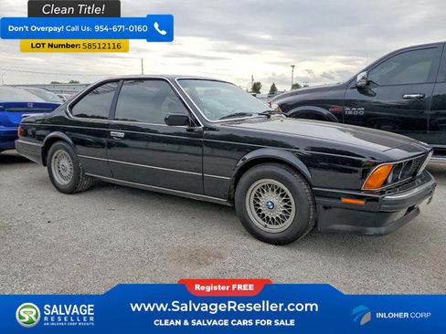 Used 1989 BMW 635CSi Coupe RWD image 5