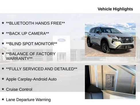 Used 2024 Nissan Rogue S image 6