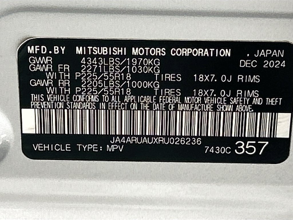 Used 2024 Mitsubishi Outlander Sport ES AWD/4WD image 33