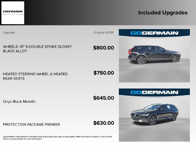 Used 2019 Volvo V90 T5 Cross Country w/ Protection Package Premier AWD/4WD image 37
