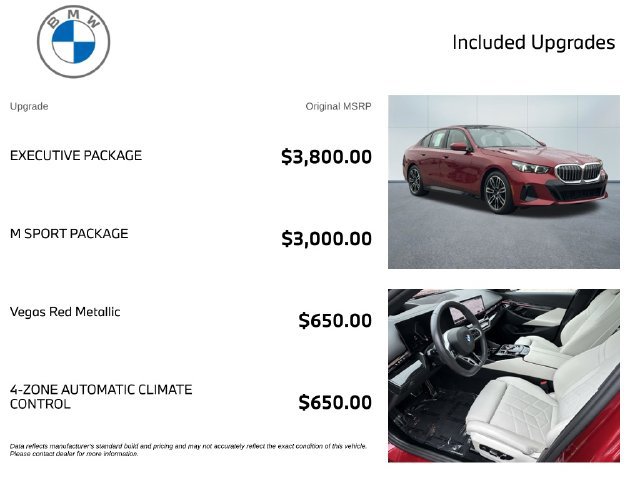 Used 2026 BMW 540i xDrive AWD/4WD image 4