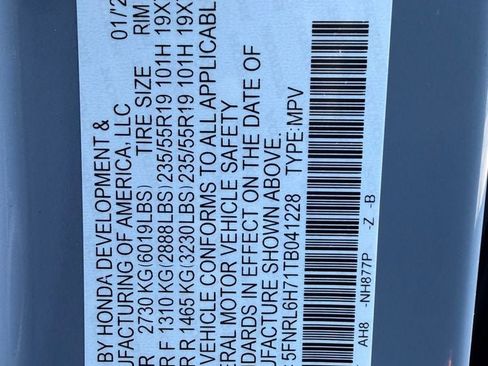 New 2026 Honda Odyssey Sport-L image 43