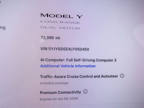 Used 2020 Tesla Model Y Long Range AWD/4WD image 20