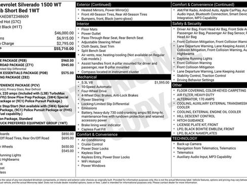 New 2026 Chevrolet Silverado 1500 W/T w/ WT Value Package AWD/4WD image 4
