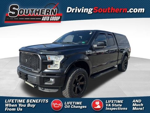 Used 2015 Ford F150 Lariat w/ Equipment Group 502A Luxury image 1