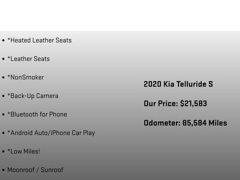 Used 2020 Kia Telluride S AWD/4WD image 6