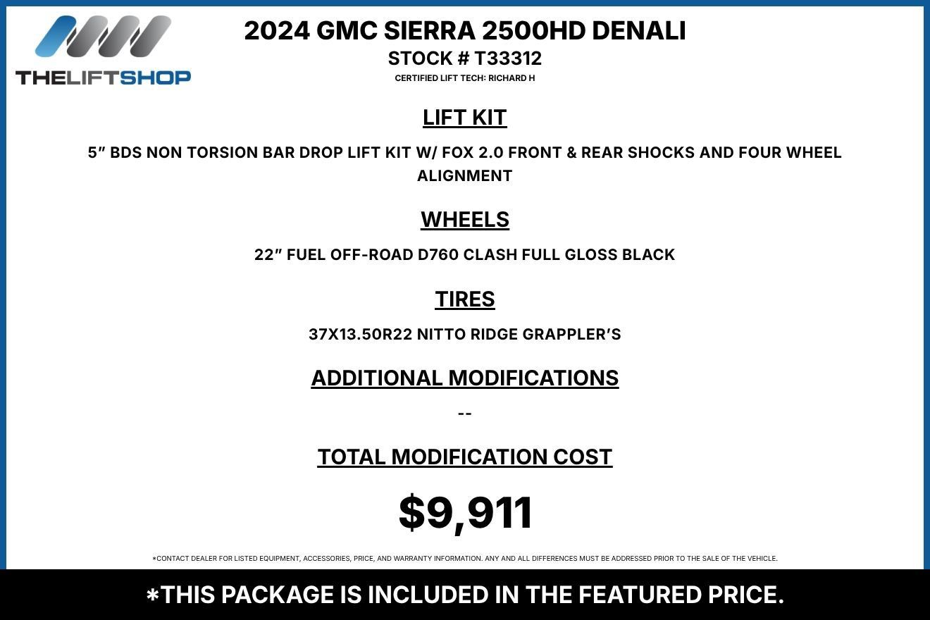 Used 2024 GMC Sierra 2500 Denali AWD/4WD image 2