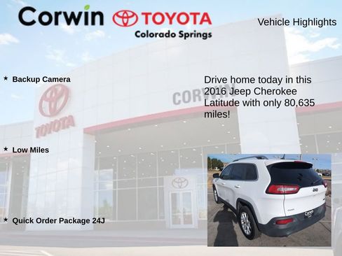 Used 2016 Jeep Cherokee Latitude image 6