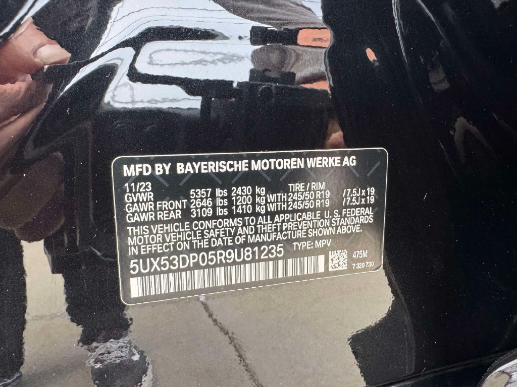 Certified 2024 BMW X3 xDrive30i w/ M Sport Package AWD/4WD image 26