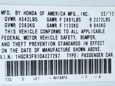 Used 2013 Honda Accord Touring image 52