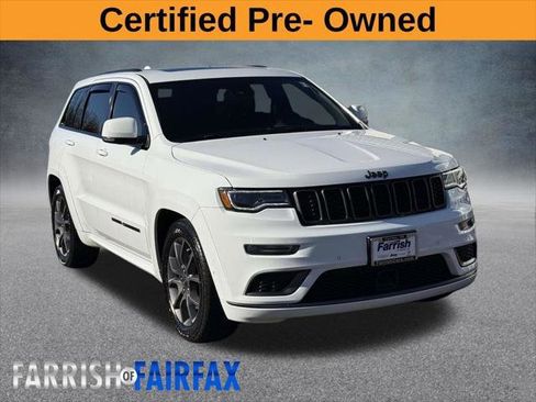 Certified 2021 Jeep Grand Cherokee High Altitude image 1