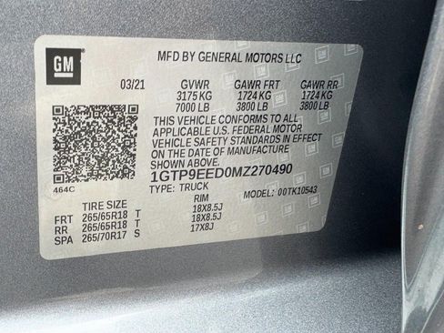 Used 2021 GMC Sierra 1500 AT4 w/ AT4 Preferred Package AWD/4WD image 22