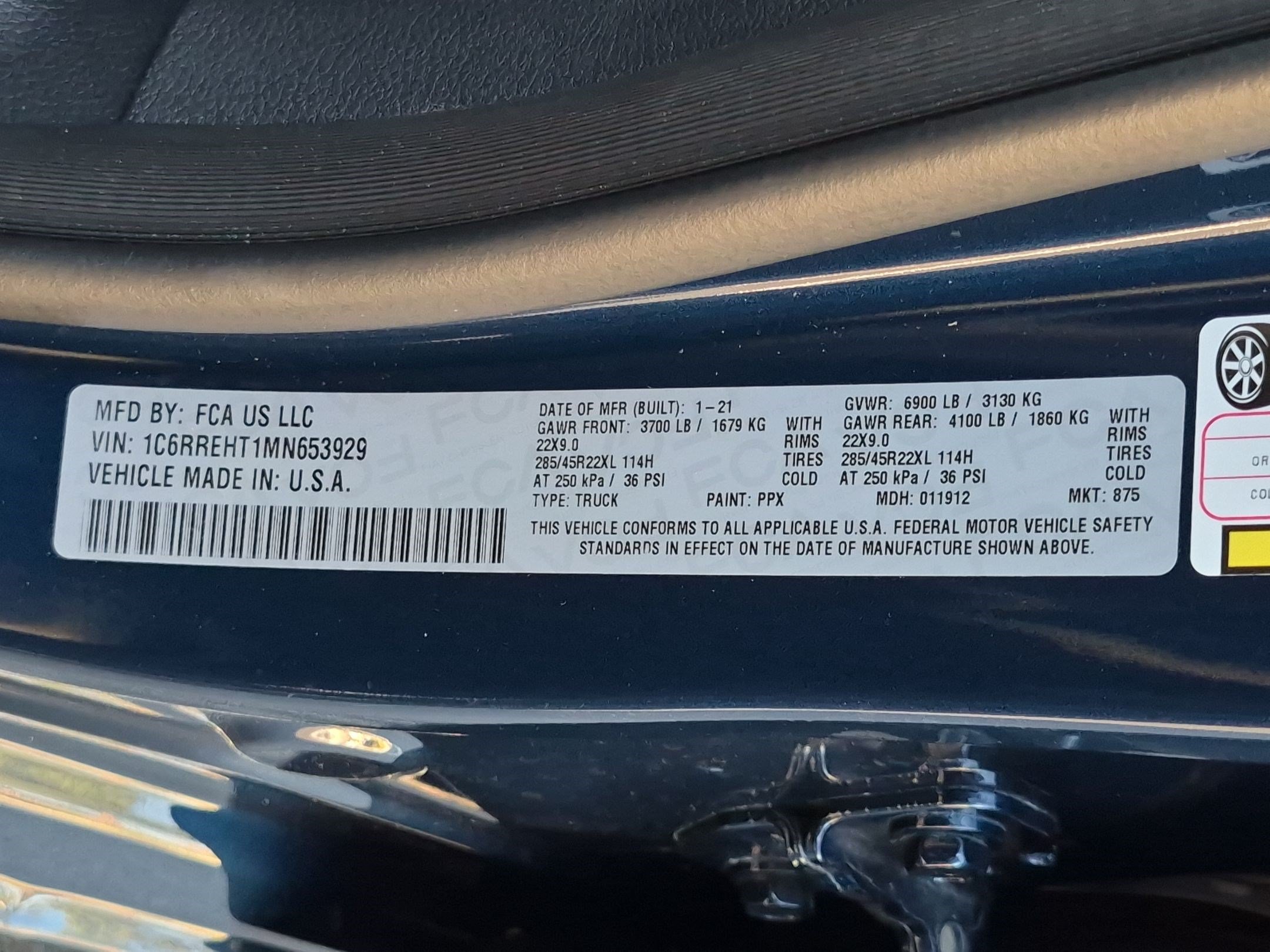 Used 2021 RAM 1500 Limited RWD image 23