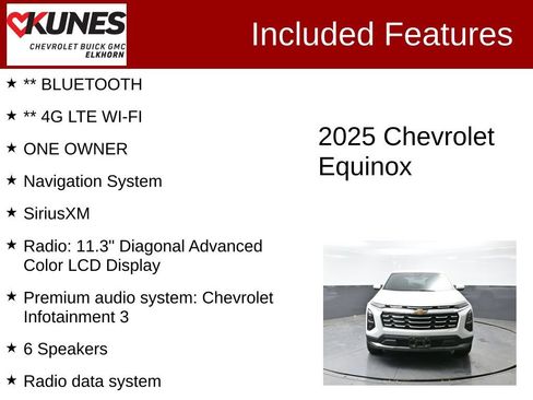 Used 2025 Chevrolet Equinox LT AWD/4WD image 3