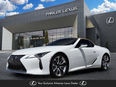 Certified 2022 Lexus LC 500 Convertible w/ Touring Package RWD image 1