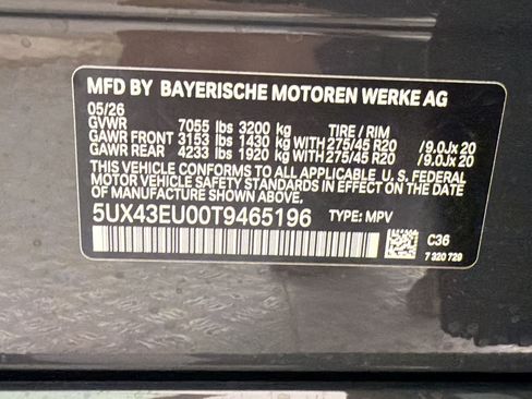 New 2026 BMW X5 xDrive50e w/ M Sport Package AWD/4WD image 21