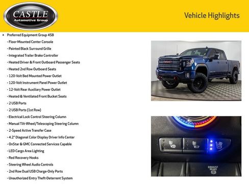 Used 2023 GMC Sierra 2500 AT4 w/ Gooseneck/5TH Wheel Package image 8