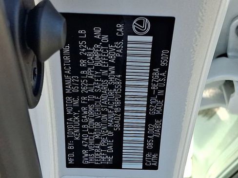 Used 2023 Lexus ES 350 w/ Premium Package FWD image 23