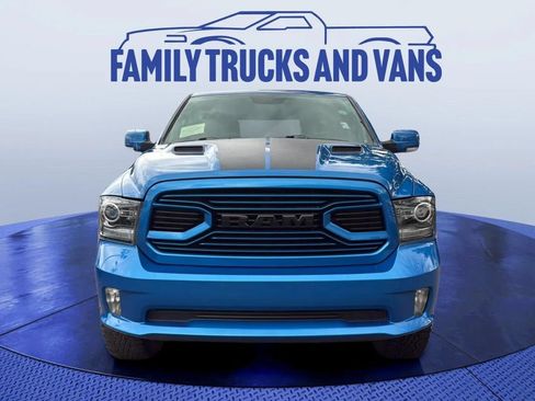 Used 2018 RAM 1500 Sport w/ Hydro Blue Sport Package AWD/4WD image 8