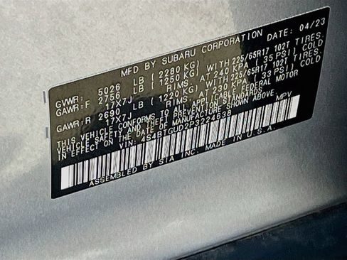 Used 2023 Subaru Outback Wilderness AWD/4WD image 32