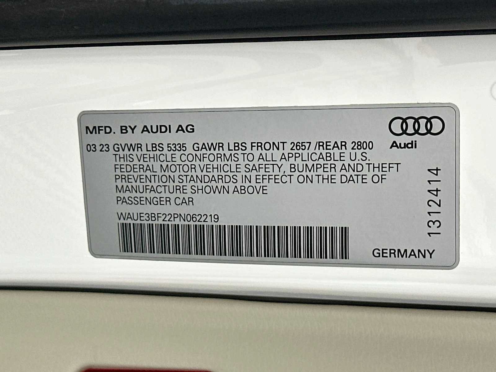 Certified 2023 Audi A6 Premium Plus w/ Premium Plus Package AWD/4WD image 31