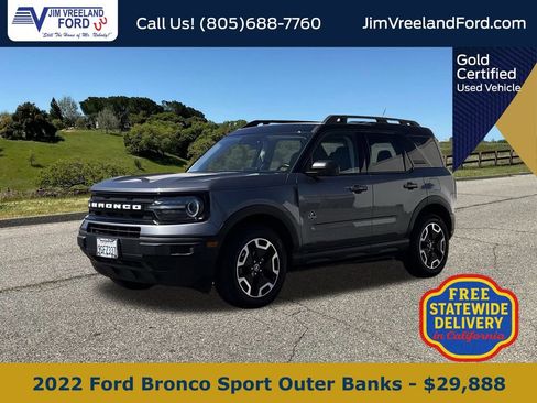 Used 2022 Ford Bronco Sport Outer Banks image 1