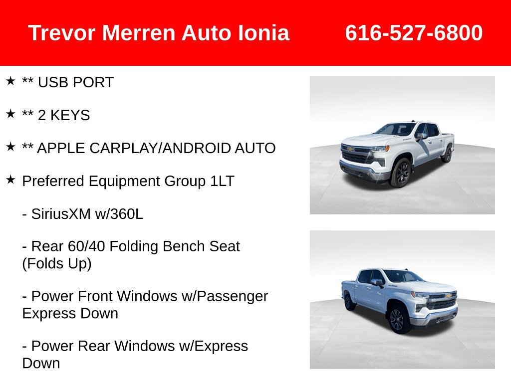 Used 2023 Chevrolet Silverado 1500 LT w/ Safety Package AWD/4WD image 20