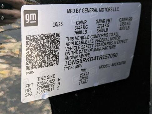 New 2026 Chevrolet Tahoe RST w/ RST Capability Package image 35