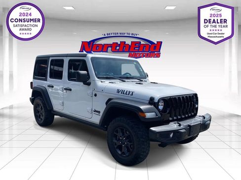 Used 2021 Jeep Wrangler Unlimited Sport image 1