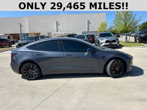 Used 2023 Tesla Model 3 Performance AWD/4WD image 2