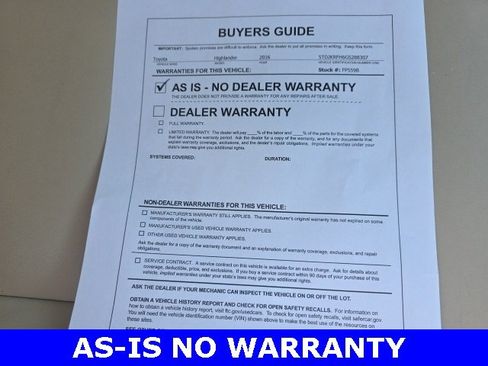 Used 2016 Toyota Highlander XLE image 7