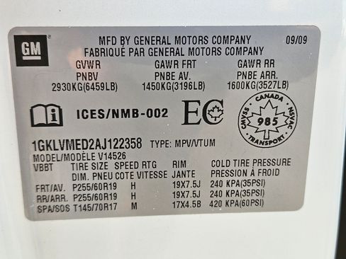 Used 2010 GMC Acadia SLT AWD/4WD image 33