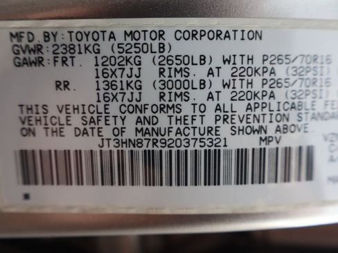 Used 2002 Toyota 4Runner Limited AWD/4WD image 44