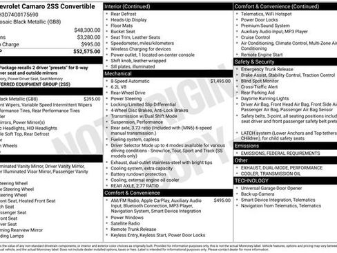 Used 2016 Chevrolet Camaro SS image 6