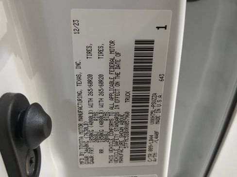 Used 2024 Toyota Tundra 1794 Edition AWD/4WD image 19