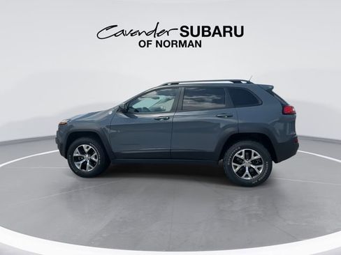 Used 2014 Jeep Cherokee Trailhawk w/ Technology Group AWD/4WD image 9