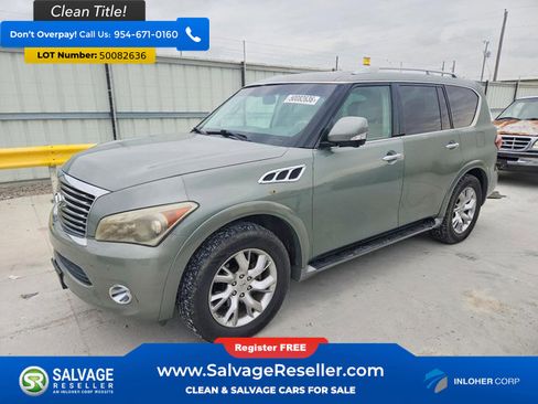 Used 2012 INFINITI QX56 4WD w/ Theater Pkg image 1