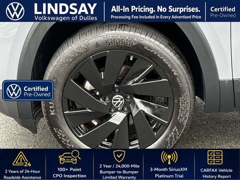 Used 2024 Volkswagen Atlas Cross Sport SE w/ Black Wheel Package AWD/4WD image 9