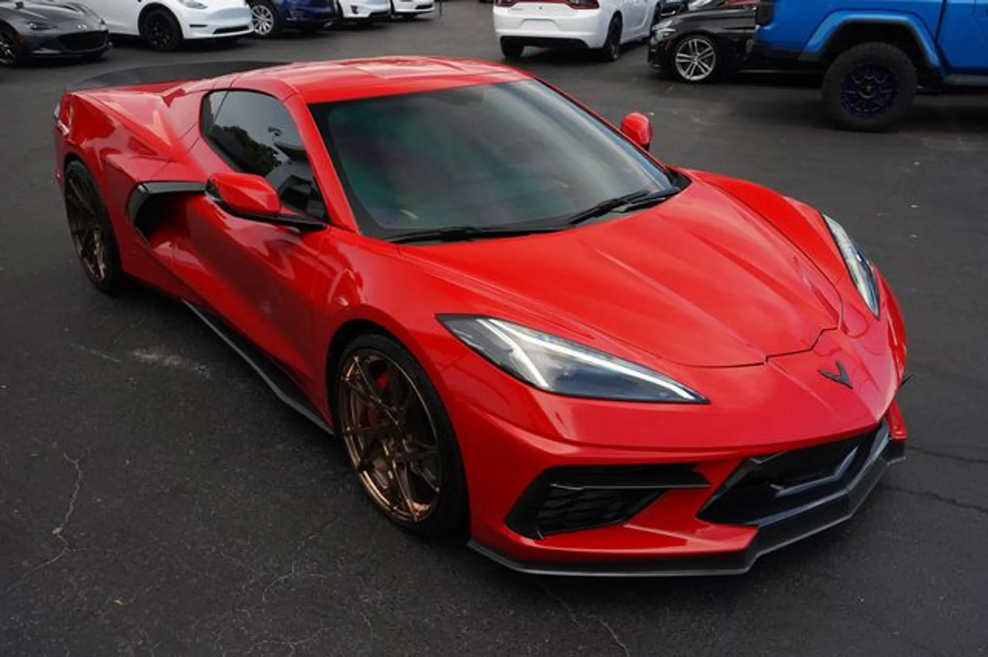 Used 2021 Chevrolet Corvette Stingray Preferred Cpe w/ Z51 Performance Package RWD image 1