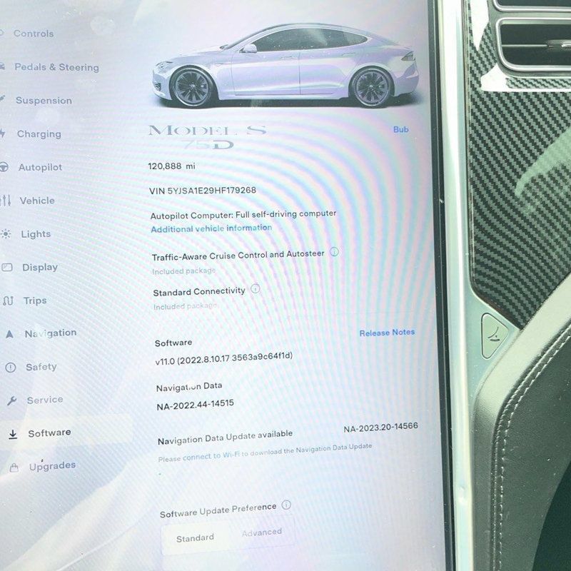 Used 2017 Tesla Model S 75D AWD/4WD image 8