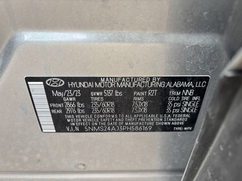 Used 2023 Hyundai Santa Fe SEL w/ Cargo Package FWD image 10