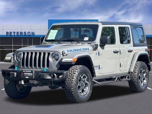 Used 2022 Jeep Wrangler Unlimited Rubicon 4xe w/ Steel Bumper Group AWD/4WD image 8