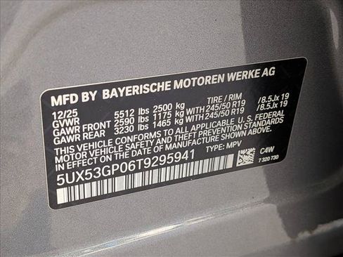 New 2026 BMW X3 xDrive30i w/ Convenience Package AWD/4WD image 20