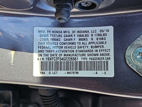 Used 2016 Honda Civic LX image 27