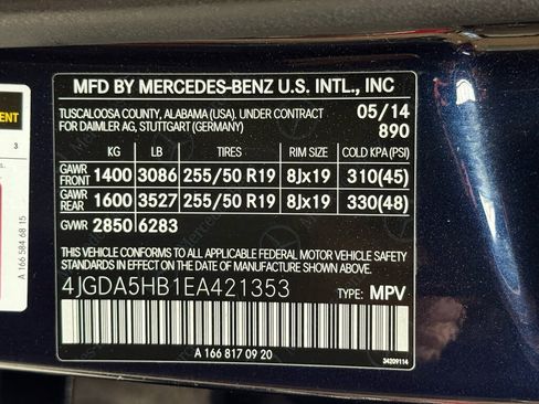 Used 2014 Mercedes-Benz ML 350 4MATIC w/ Premium 1 Package image 39