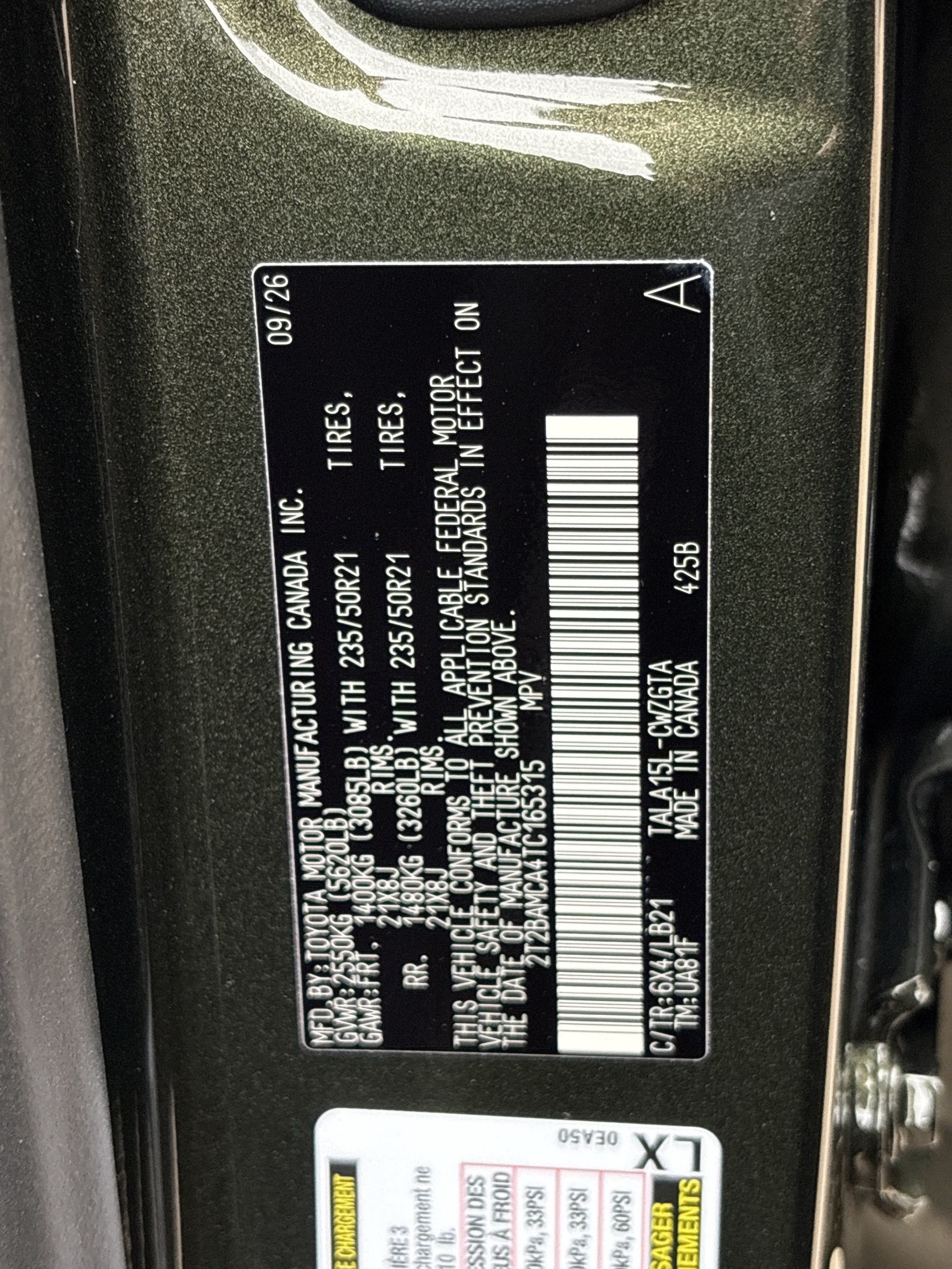New 2026 Lexus RX 350 Premium Plus w/ Convenience Package AWD/4WD image 11