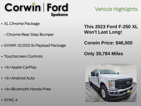 Certified 2023 Ford F250 XL w/ XL Driver Assist Package image 19