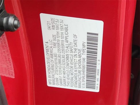 Certified 2022 Honda Odyssey Touring image 22